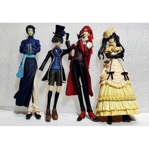 Black Butler SQUARE-ENIX Trading Arts Lot Ciel Grell Elizabeth Lau Figures